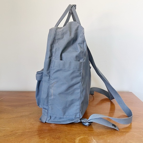 FJALLRAVEN • Classic Kanken Backpack grey canvas pockets utility adjustable main image 7